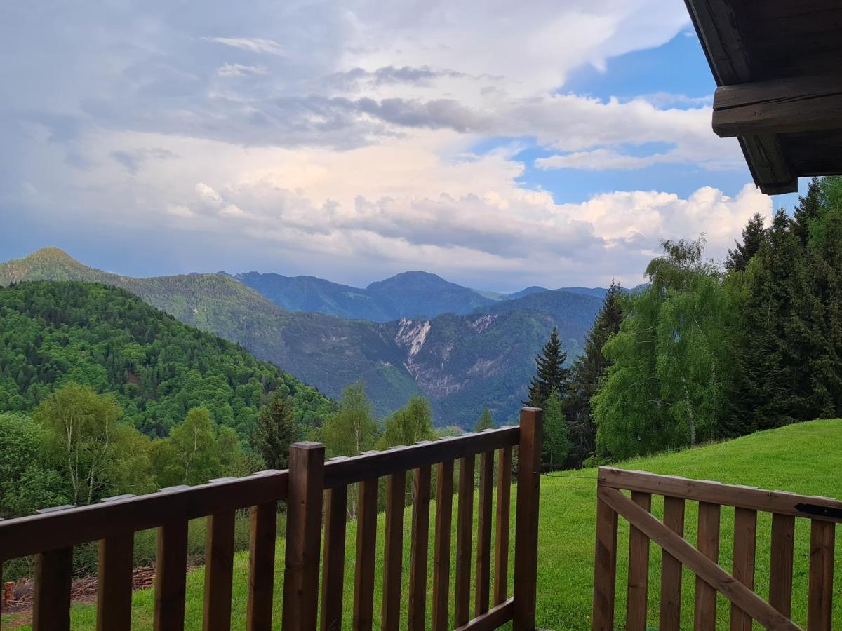 Chalet Chapeau Rar Castel Condino Ngoại thất bức ảnh